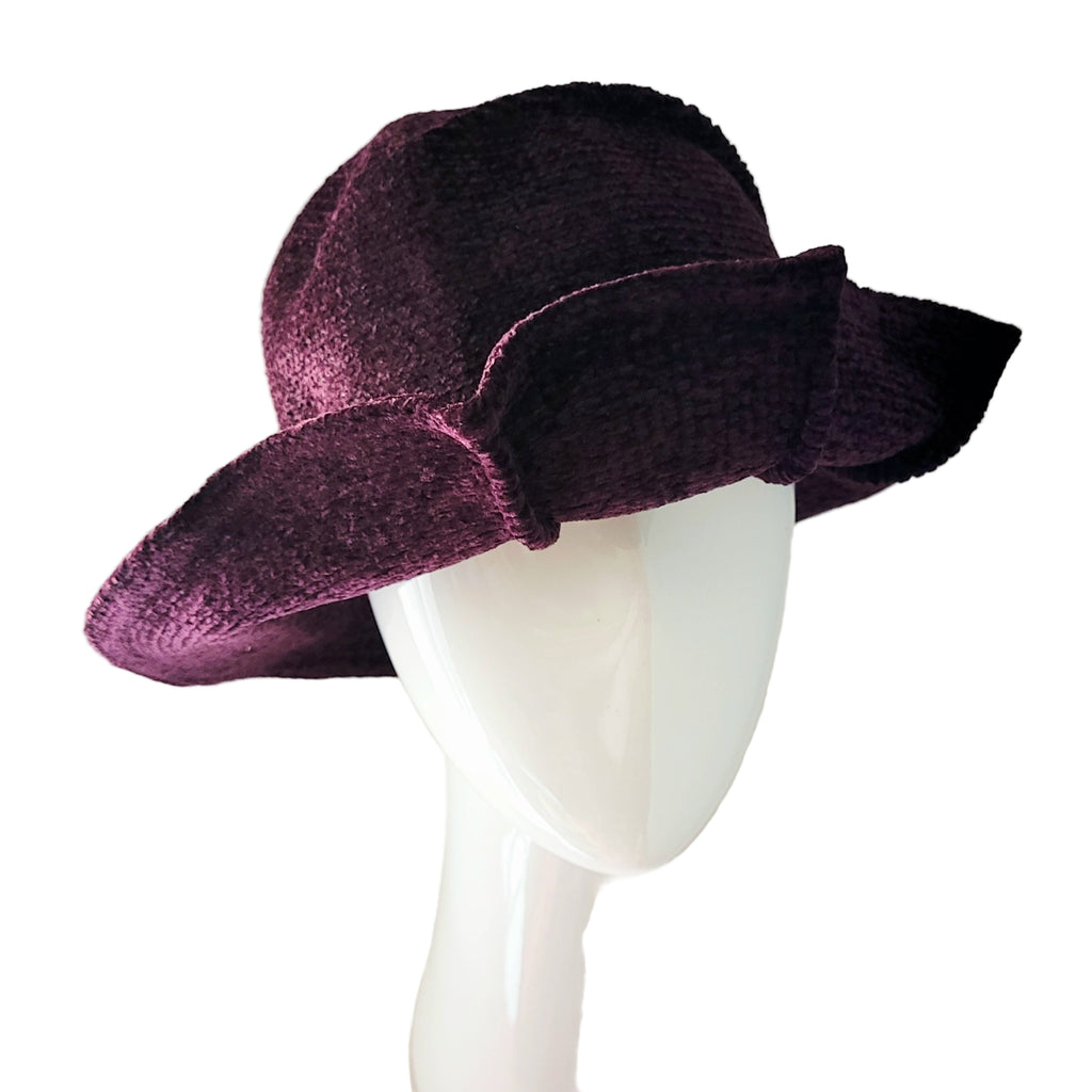 Claudette in Eggplant