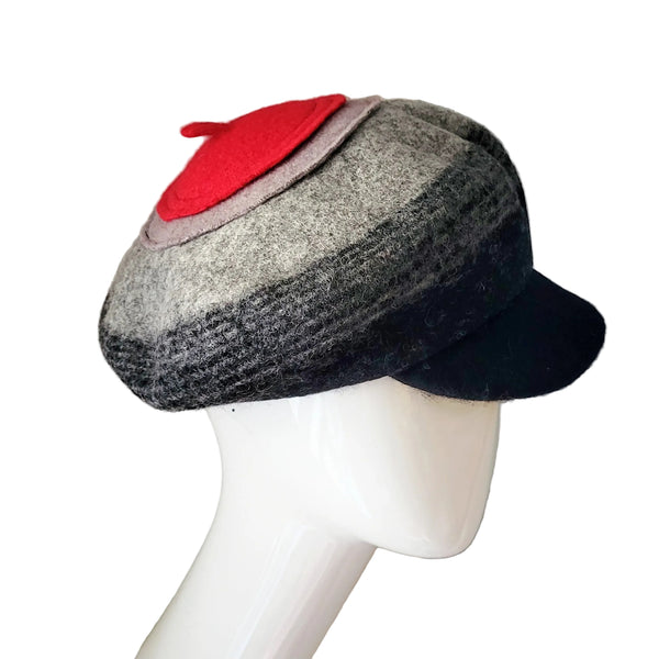Bibi cap Black/red – LIPSHATS