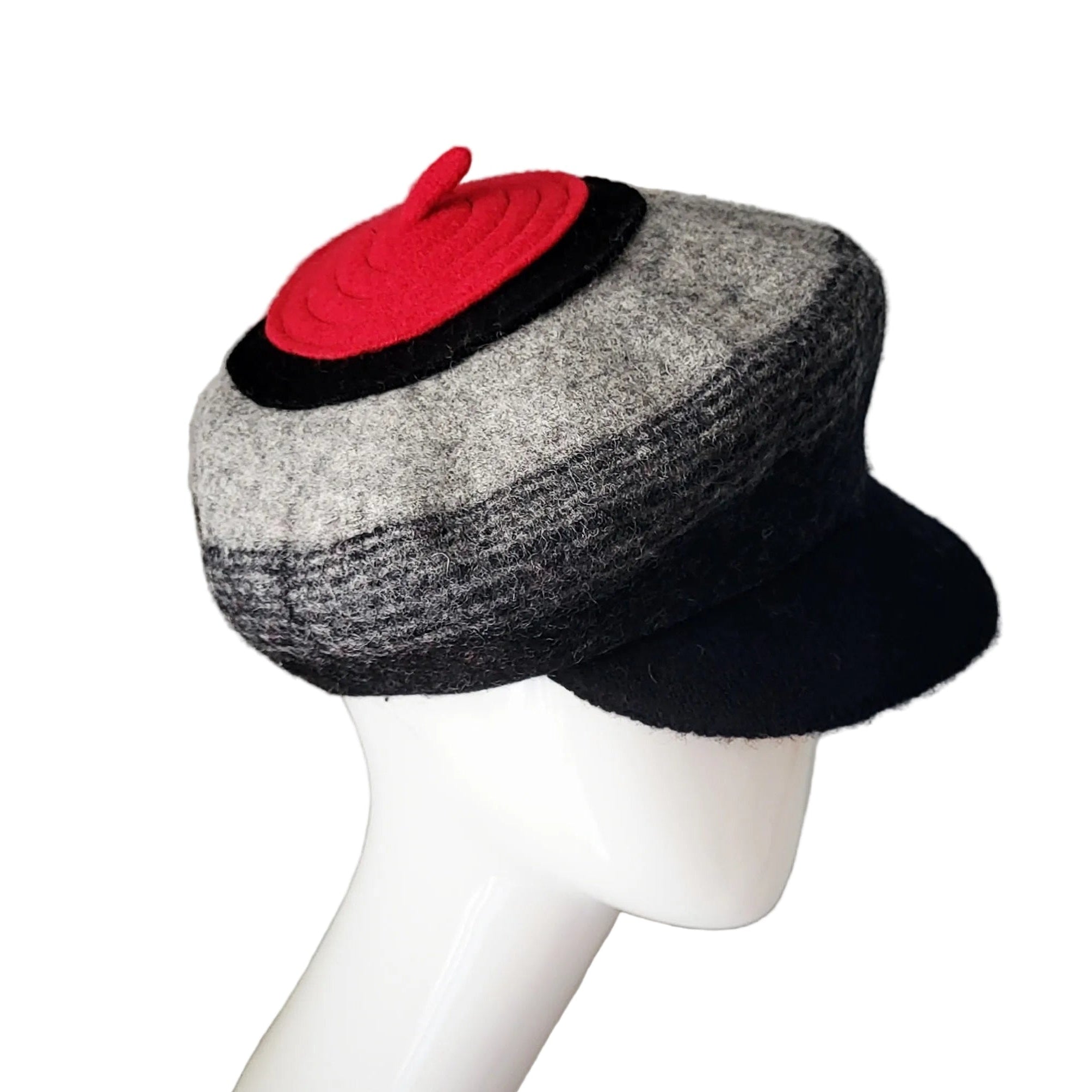 Bibi cap Black/red – LIPSHATS