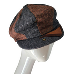 8 Panel Cap in brown