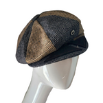 8 Panel Cap in Grey